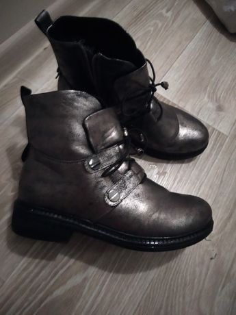 Зимние ботинки сапожки 39 р (25,2-25,5 см)