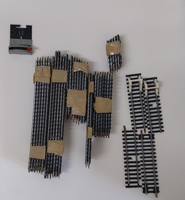 Lote de material modelismo ferroviário Lima