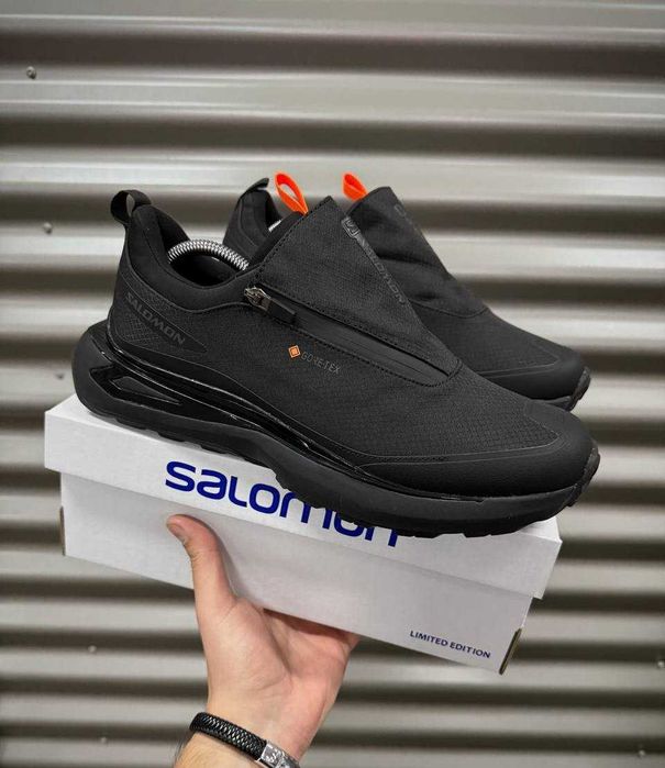 Кросівки Salomon Odyssey термо, 41-46 розмір, кроссовки чорні