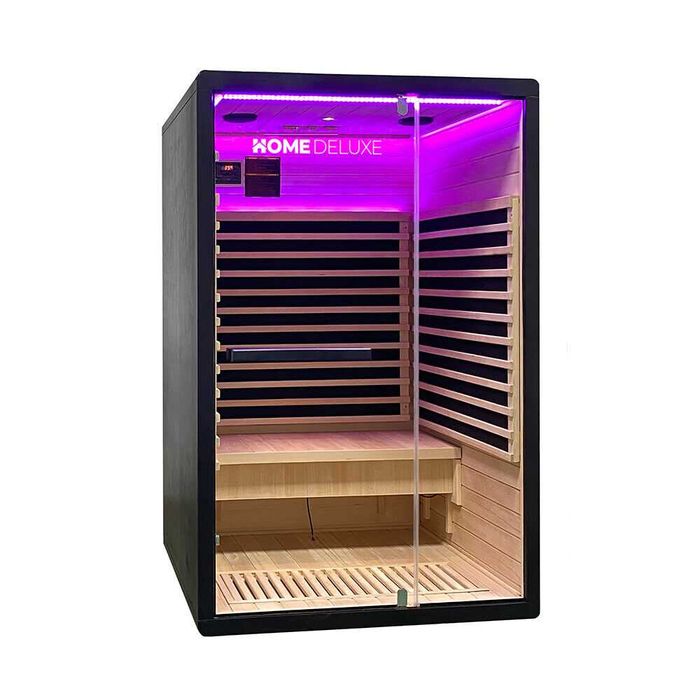 Sauna infrared infrarot Kabina na podczerwień nowoczesna LED szklana