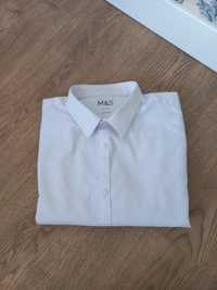Біла рубашка M&S на 13-14 років