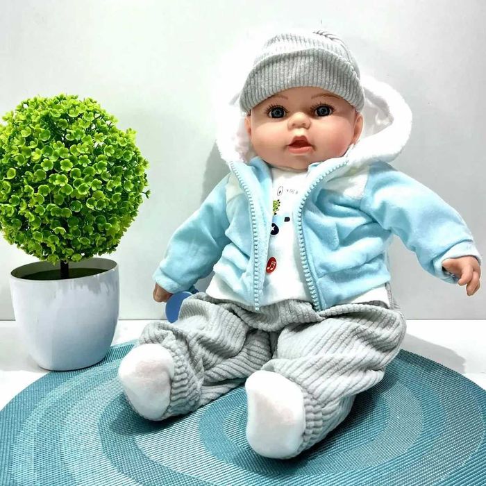 Пупс  Мій малюк м'яконабивний укр мова 42см 3 види (M 5919 I UA)