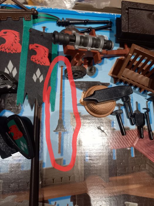 Playmobil Rycerze Zamek Zbójców 4866 + rodzina królewska + 4 figurki