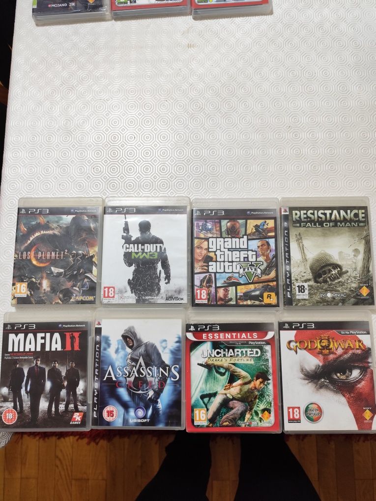 Jogos Ps3 bom estado (quase novo)