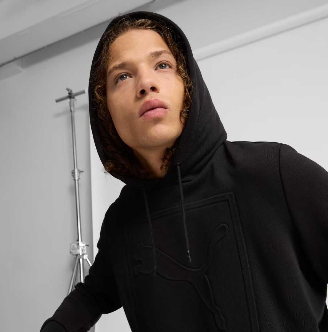 Чорне чоловіче худі puma essentials men's hoodie нове оригінал з сша