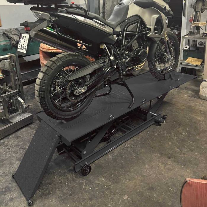 podnośnik motocyklowy platforma serwisowa podnośnik nożycowy 460 kg