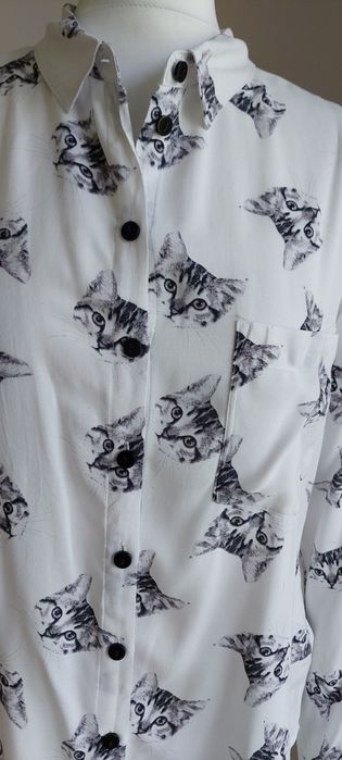Biała koszula, bluzka w KOTY, CAT, New Yorker FB Sister r.L