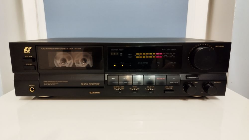 Sansui D-X111R Stereo Cassette Deck