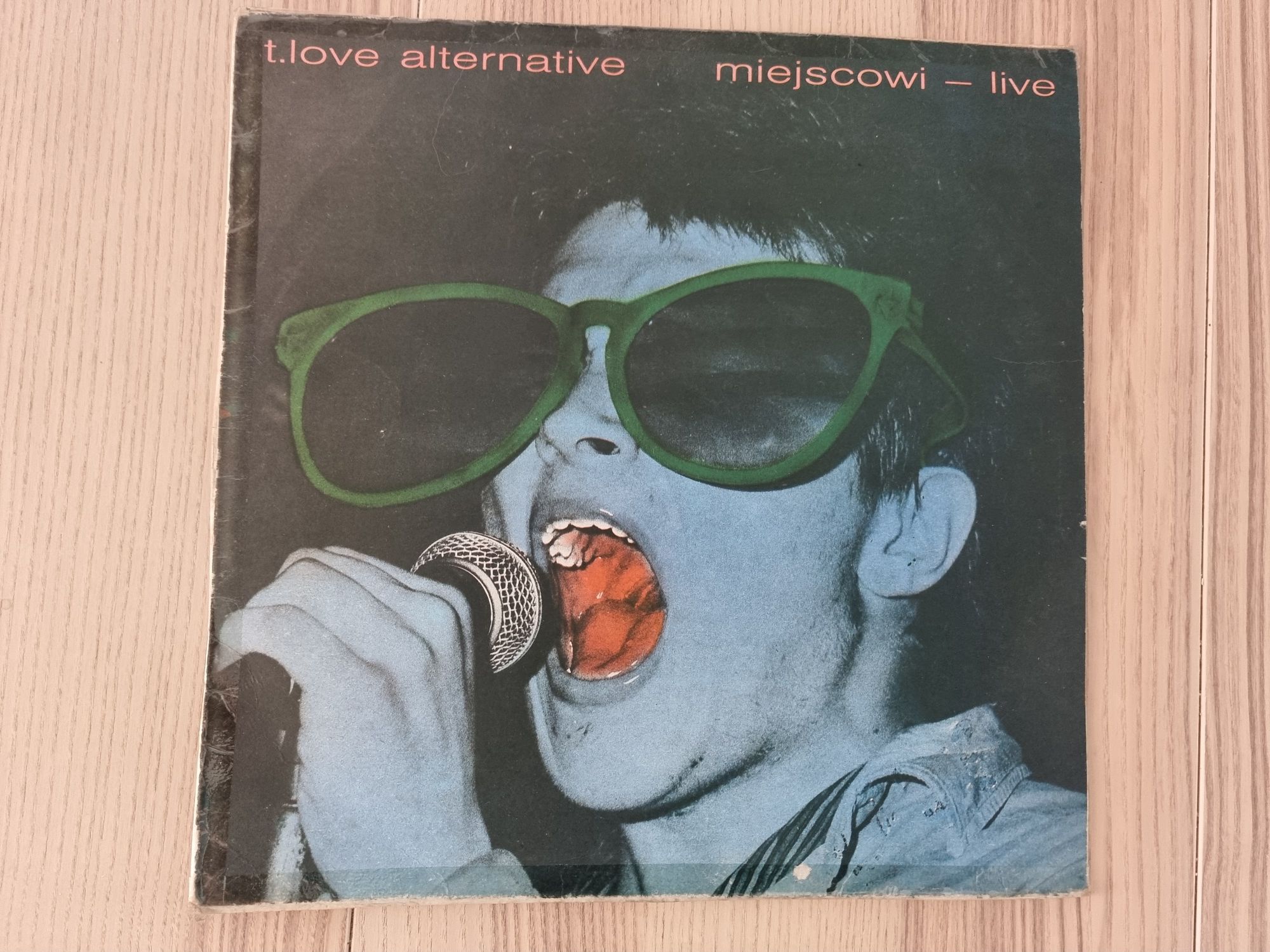 T.Love Alternative - Miejscowi LIVE # LP # Vinyl # Winyl # 1988 rok