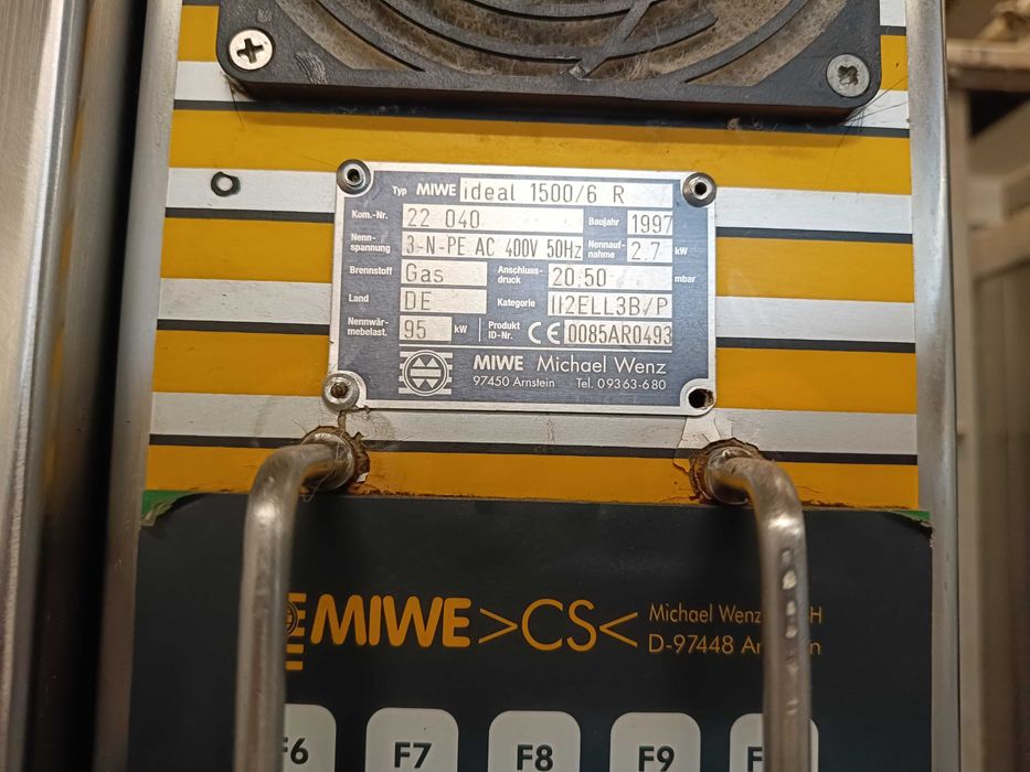 Piec Piekarniczy wsadowy MIWE ideal 1500/6 R