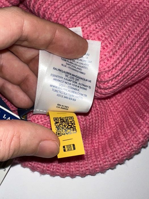Шапка Polo Ralph Lauren Pink Hat