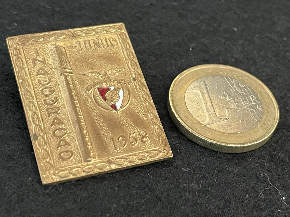 Medalha Inauguração torres iluminação Benfica 1958
