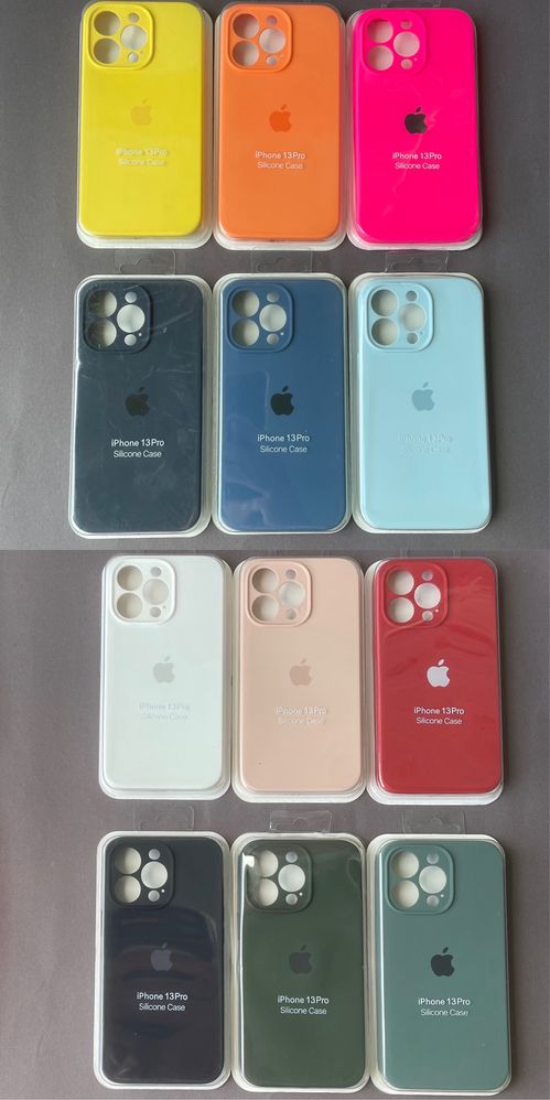 Чохол Silicone case Full Camera iPhone айфон силіконовий 13 pro max