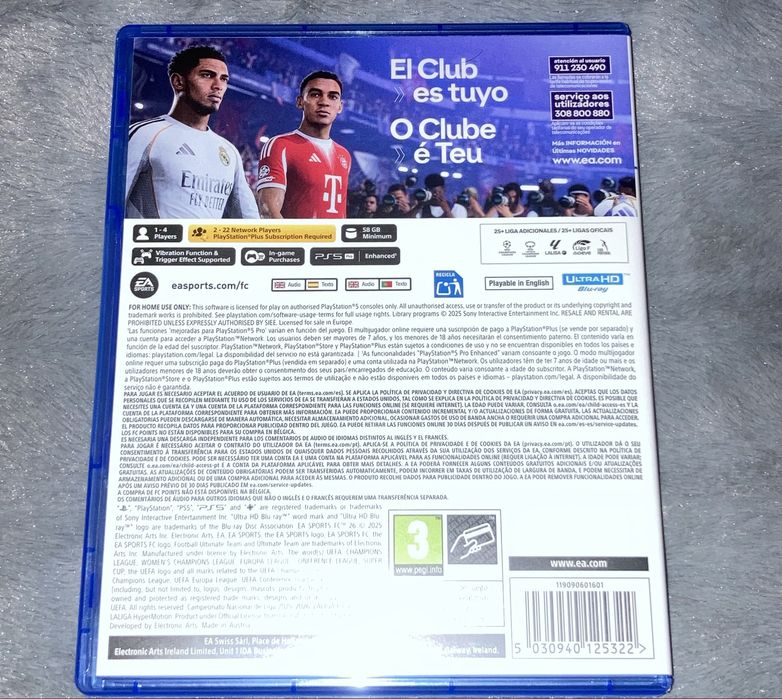 Jogo EA FC26 - Playstation 5