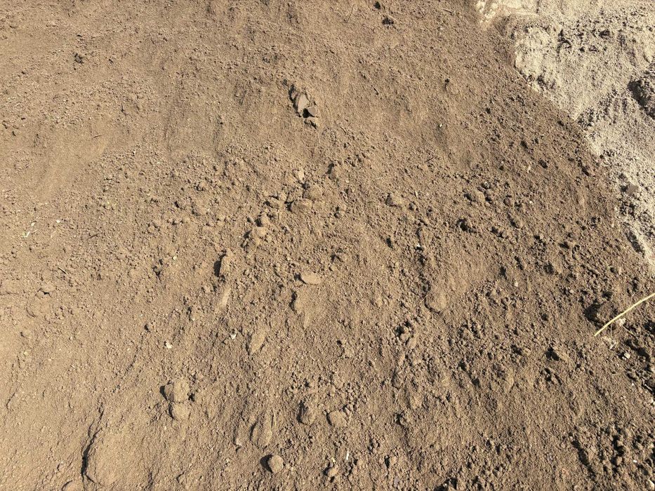 Czarnoziem siany na podniesienie terenu. Humus