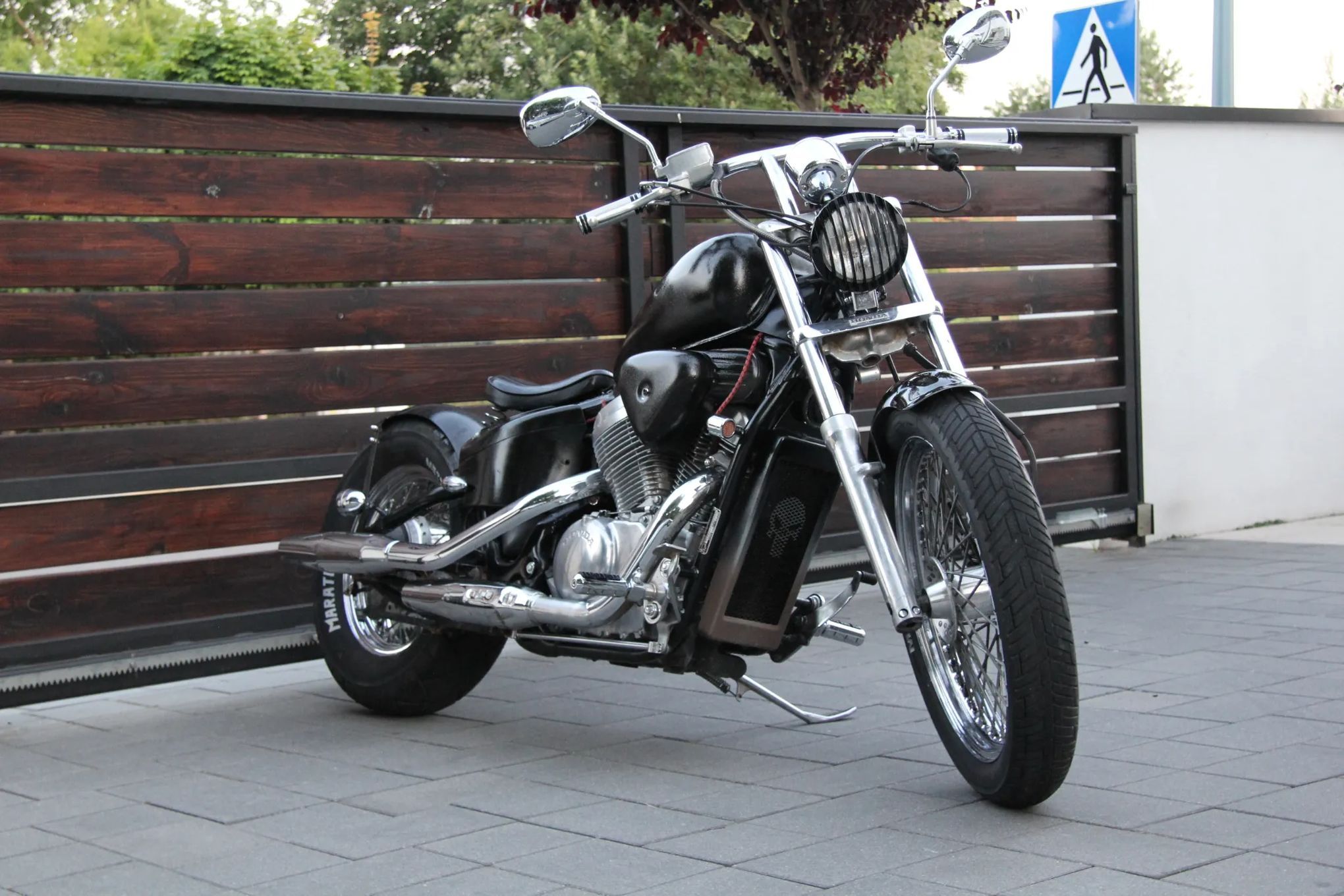 Honda Shadow VT 600, niski przebieg, bobber