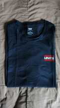 Levi's granatowy t-shirt rozm XL jak L