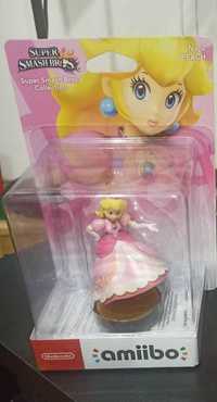 Peach amiibo coleção super smash bros novo