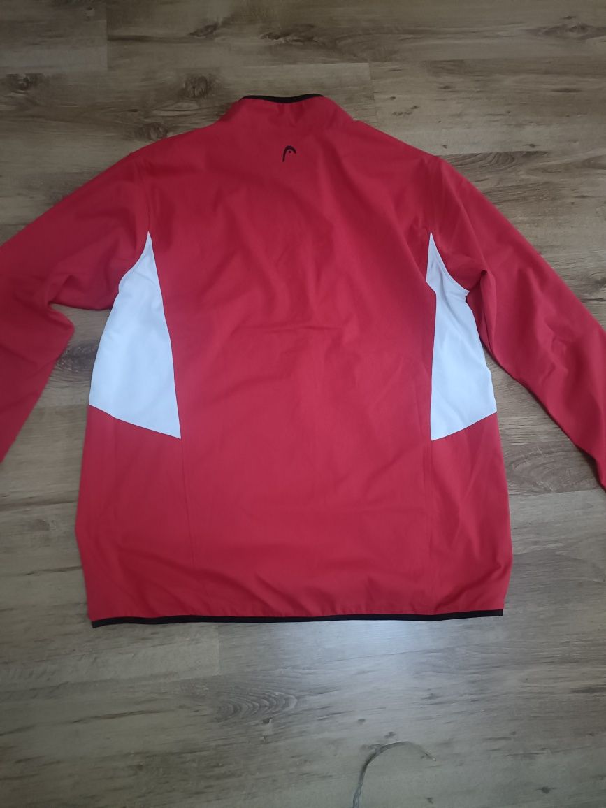 Bluza Head XXL czerwona sportowa tenisa 2xl dres xl  tenisowa Djokovic