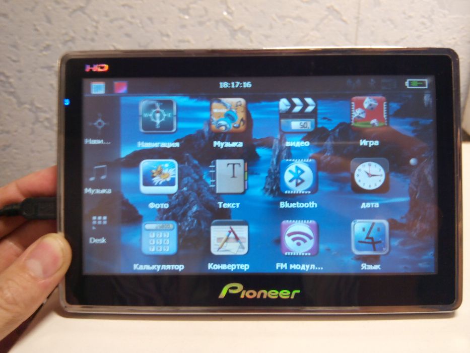 PIONEER Грузовой 7 дюймов. TIR / ADR. Navitel / IGO Truck 2025г!