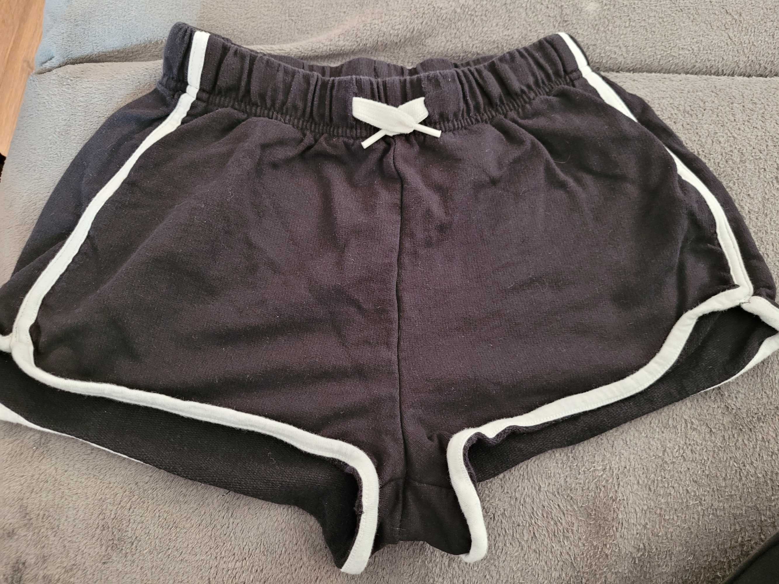 Spodenki H&M rozm. 146 czarne