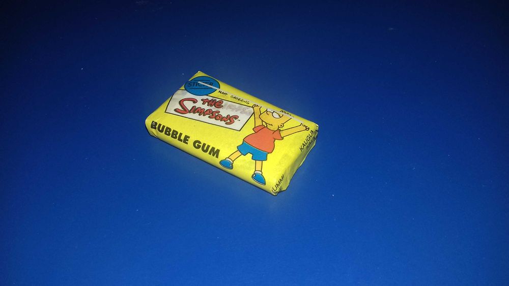 The Simpsons жвачка, жевательная резинка ОРИГИНАЛ