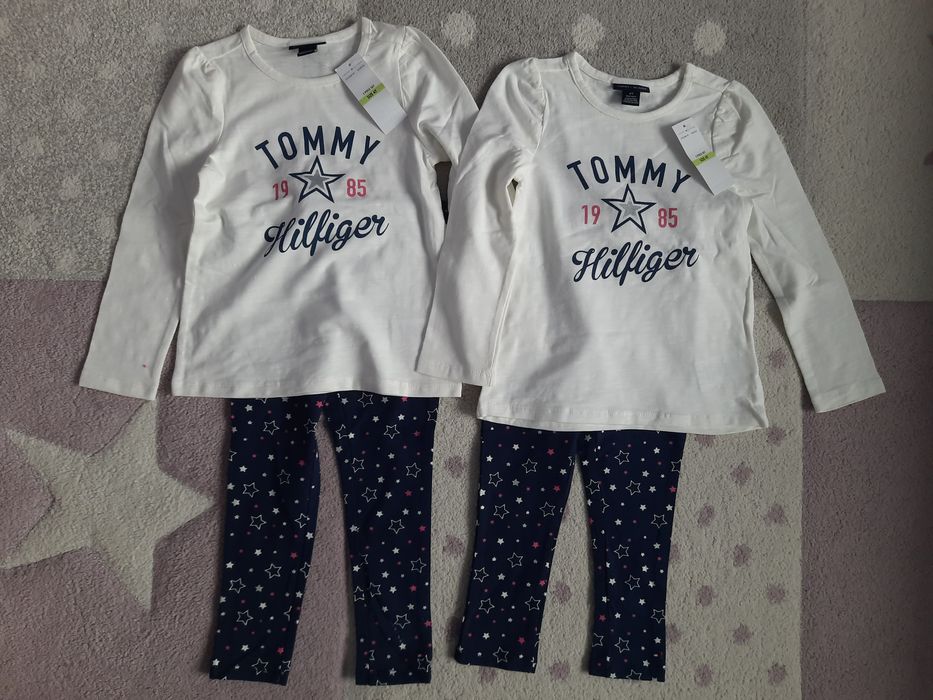 Nowy komplet bluzka i leginsy Tommy Hilfiger