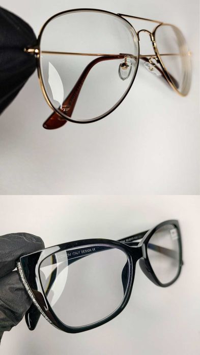 Очки Метал Скло / Полімер різні для читання та далі від +/- 0.5 до 50