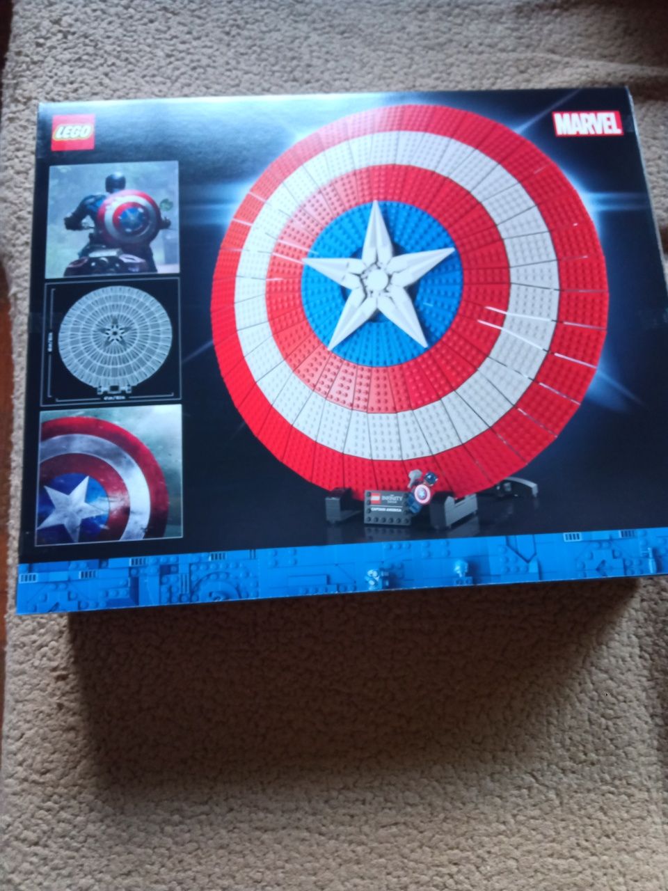 Lego 76262 Captain América Shield