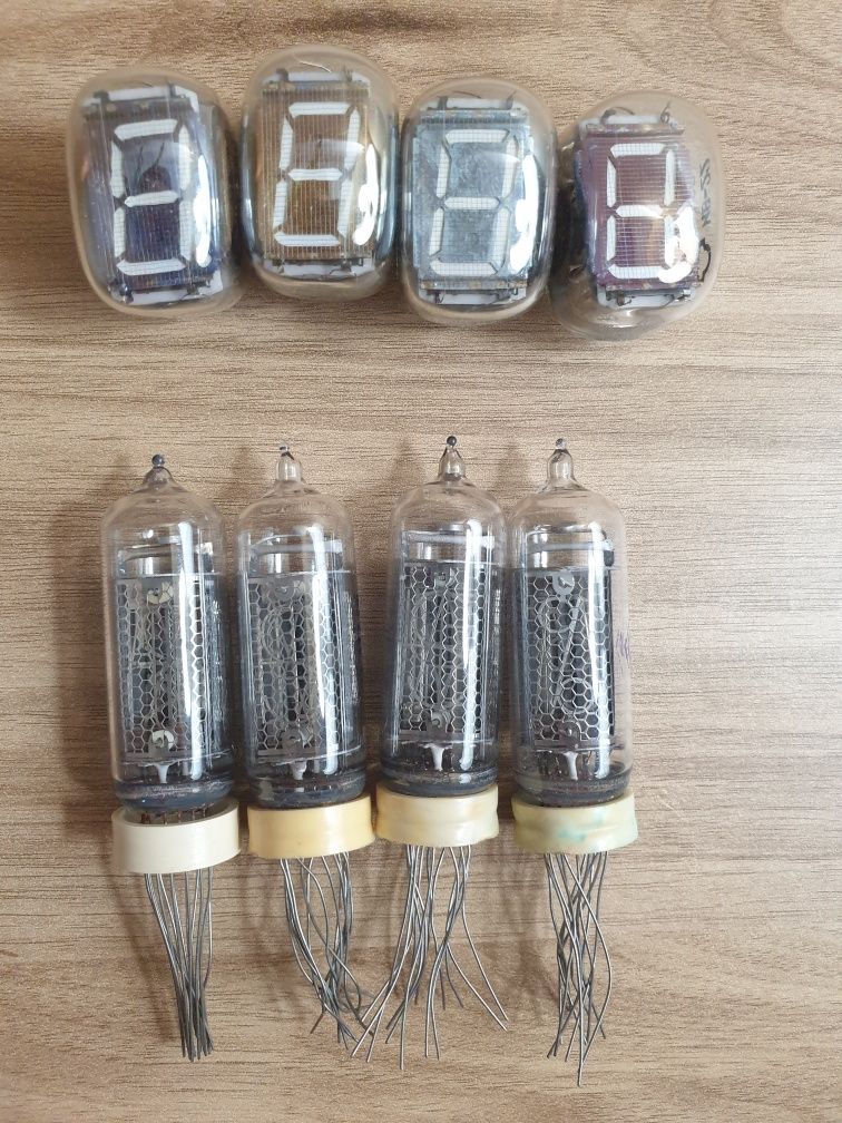 Нові індикаторні лампи: ИВ-22 -4шт, ИН-19 -2шт, ИВ-4 -2шт