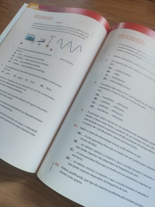 Livro de Preparação para testes- Físico Química 8ºano