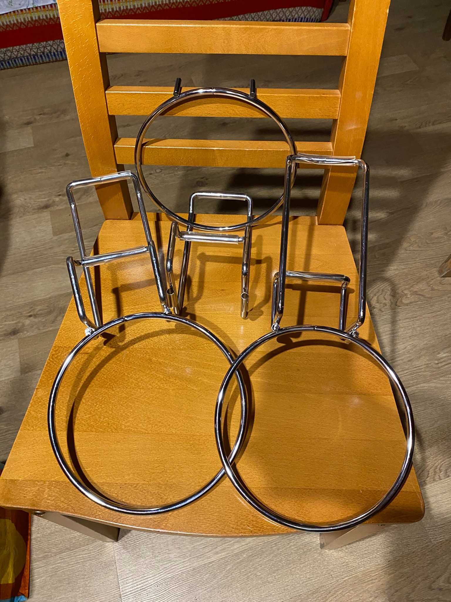 3 SUPORTES DE MESA PARA BALDE DE GELO