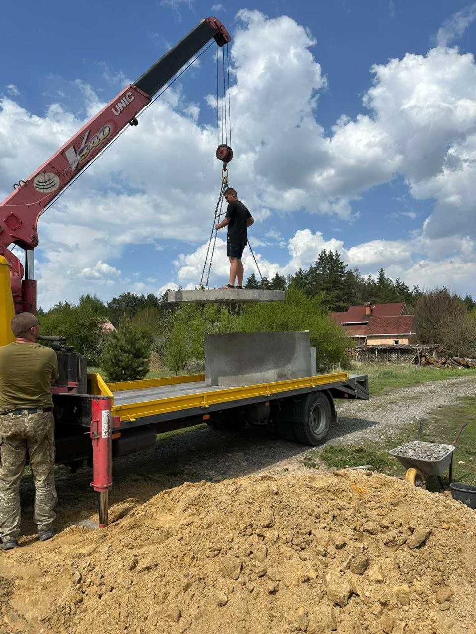 Септик під ключ. Каналізація копка траншей. Вигребні ями.
