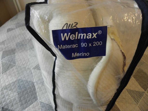 Nowy materac f-my "WELMAX" 90/200, grubość 5 cm