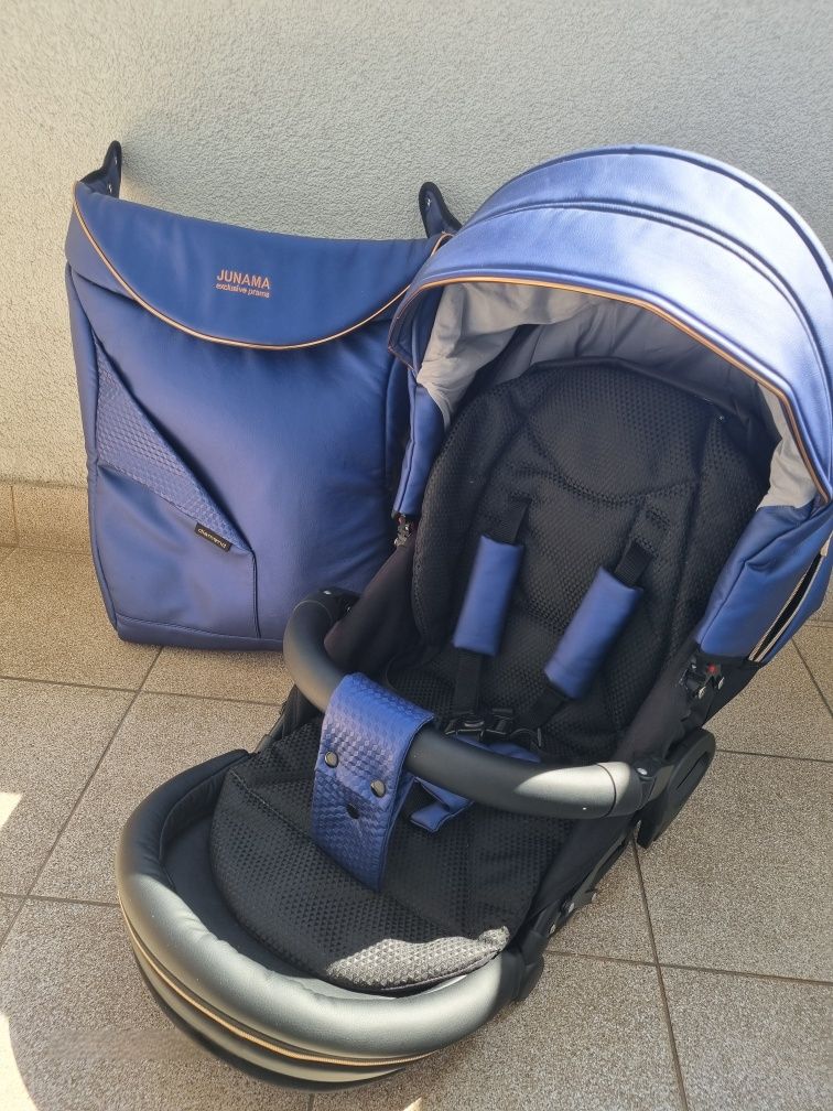 Junama Diamond Fluo Line V3 2 w 1 exclusive prams