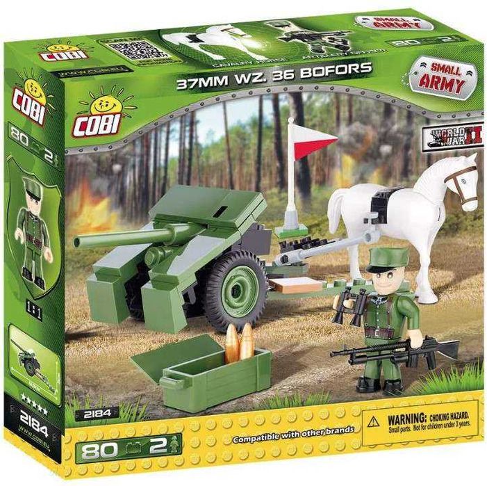 cobi 2184 - Bofors z Koniem