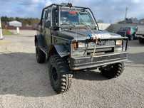 Suzuki Samurai zawias FOX dwie osie skrętne YouTube
