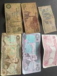 5- Banknoty  6 szt kolekcjonerskie używane polecam