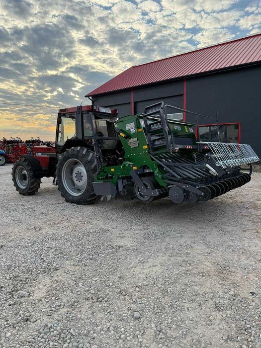 Siewnik zbożowy EURO MASZ 2.5 3m stopkowy talerzowy OZDOKEN AGRO MASZ