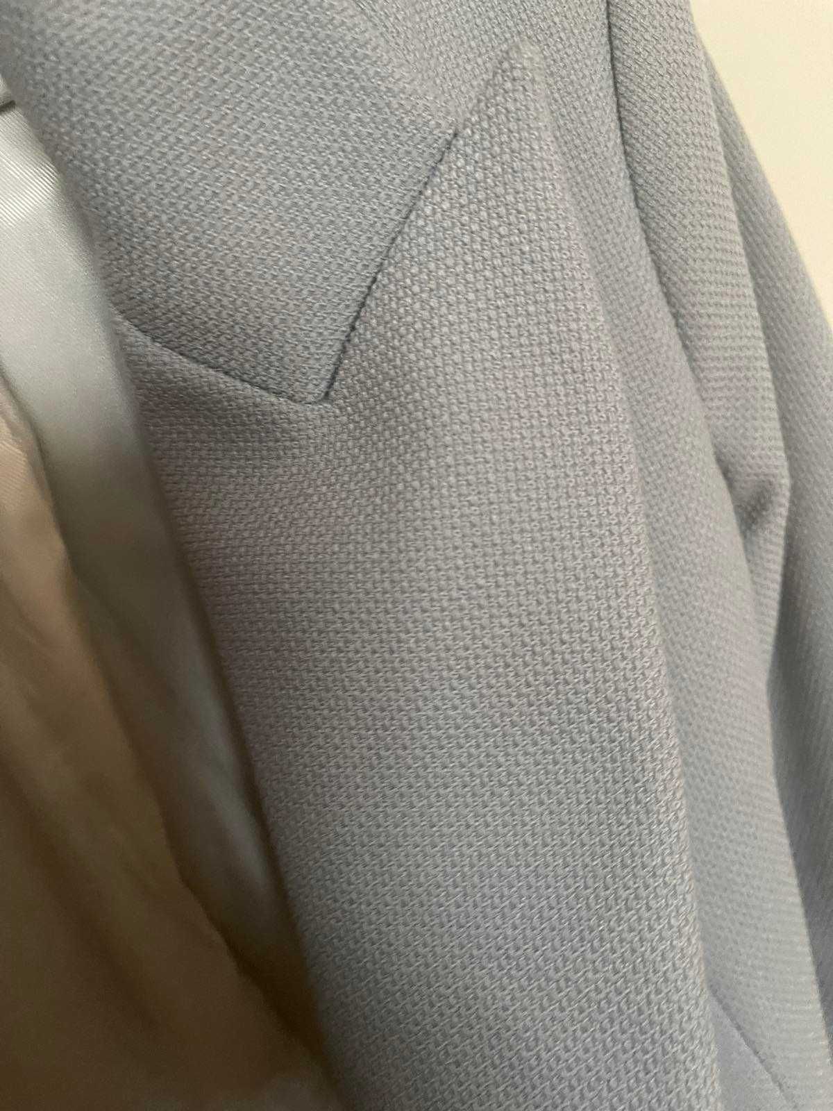 модний піджак   від ZARA   (XS розміру) сіро-голубого коляру