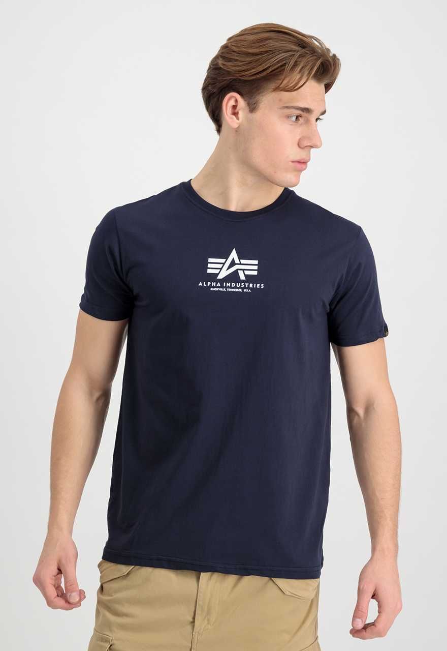 Alpha Industries t-shirt BASIC T ML 118533 REP.BLUE