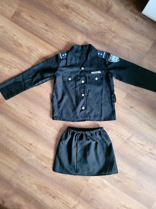 Strój karnawałowy Policjantka 116 dla dziewczynki