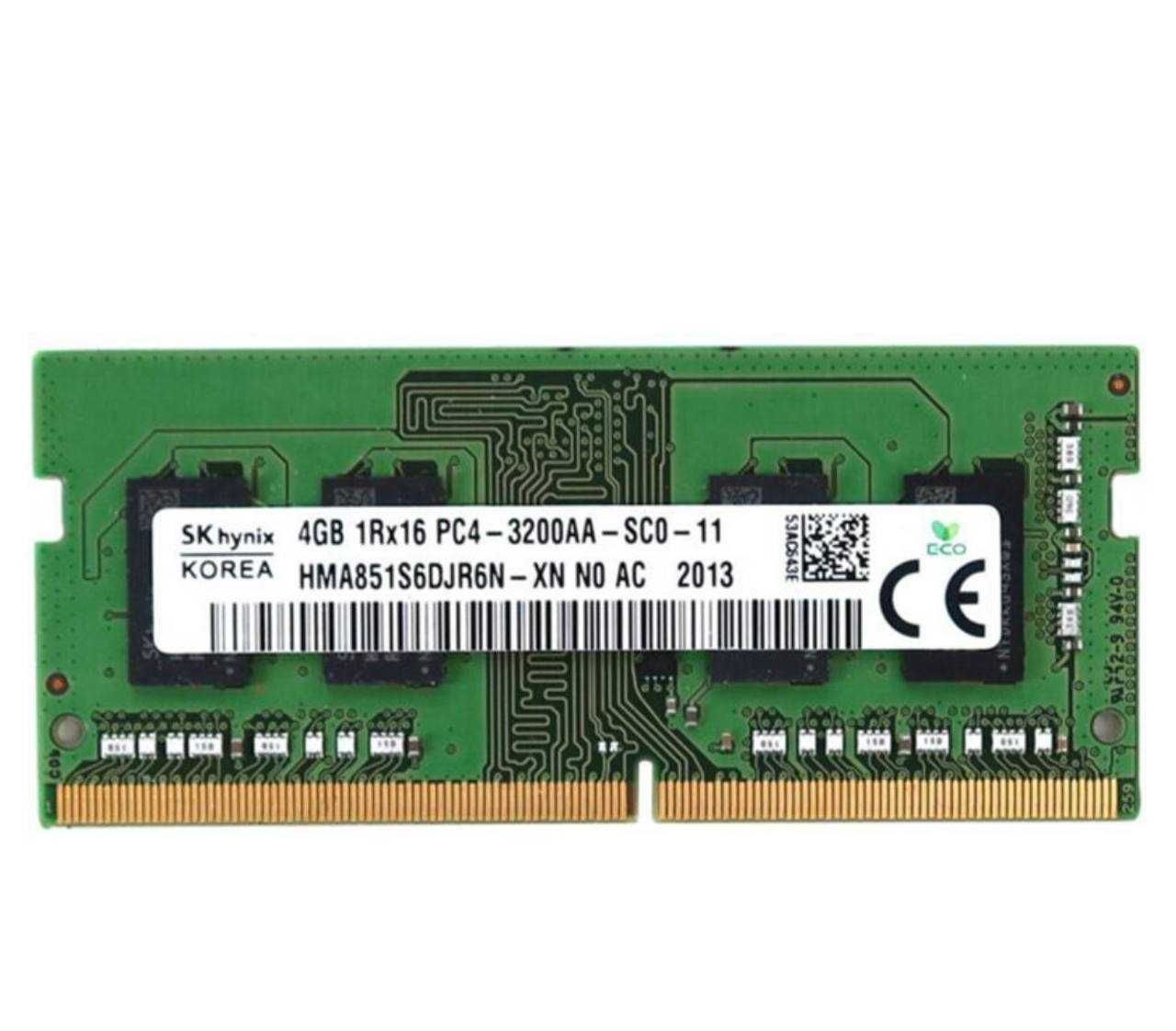 Продам ОЗУ SK Hynix Korea DDR4 2x4gb 3200Mhz для ноутбуку! RAM!