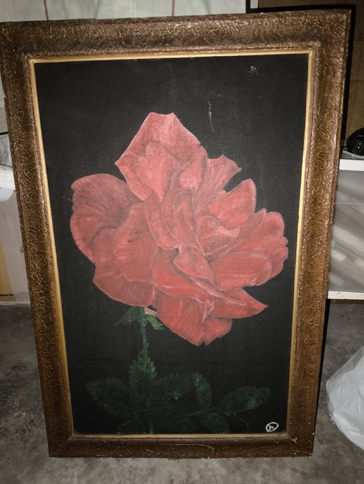 Quadro pintado á mão