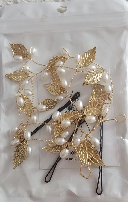 Ozdoba do włosów ślubna