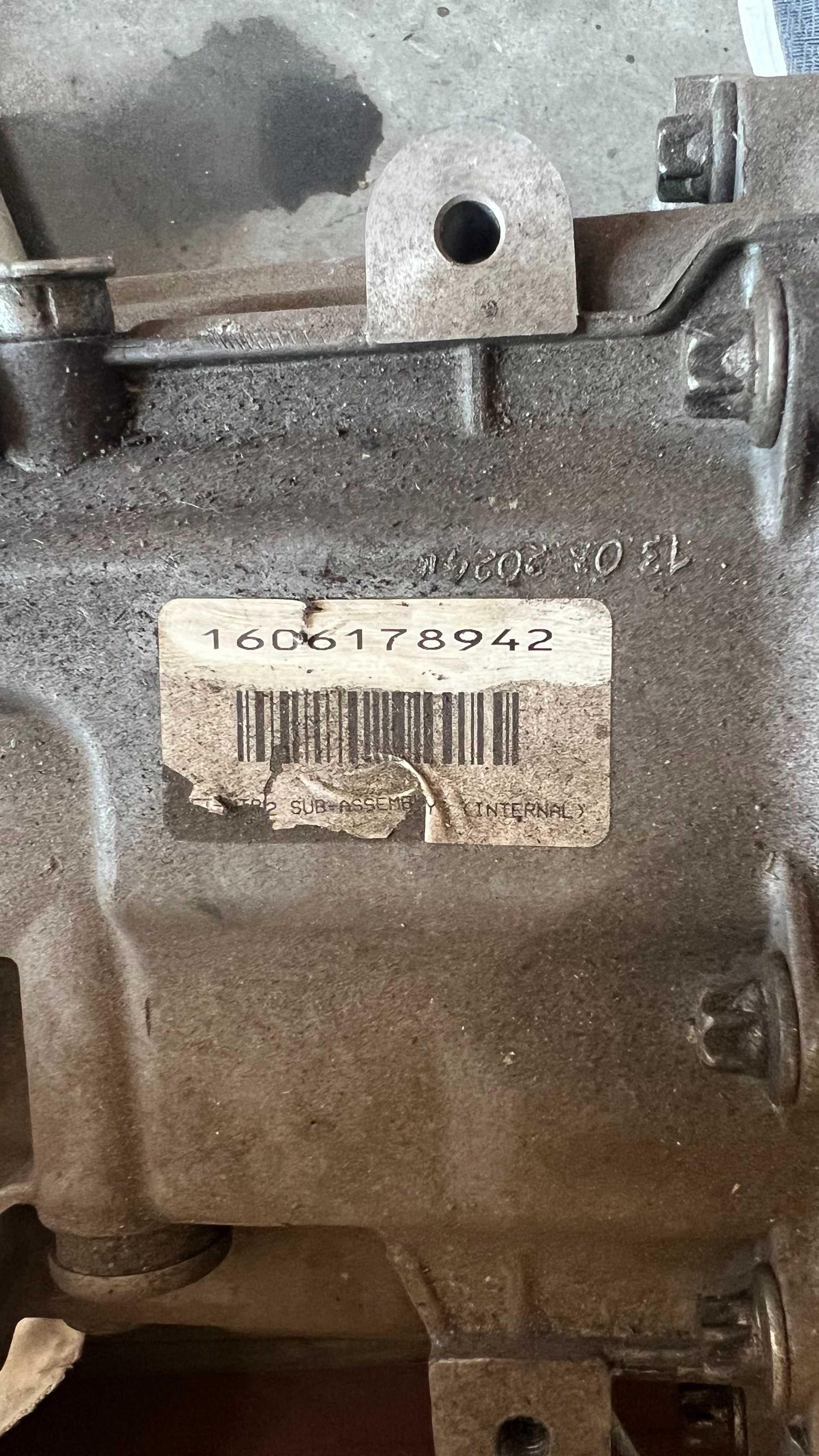Skrzynia biegów AISI9Cu3  4C1R 7K400 ford transit 4x4