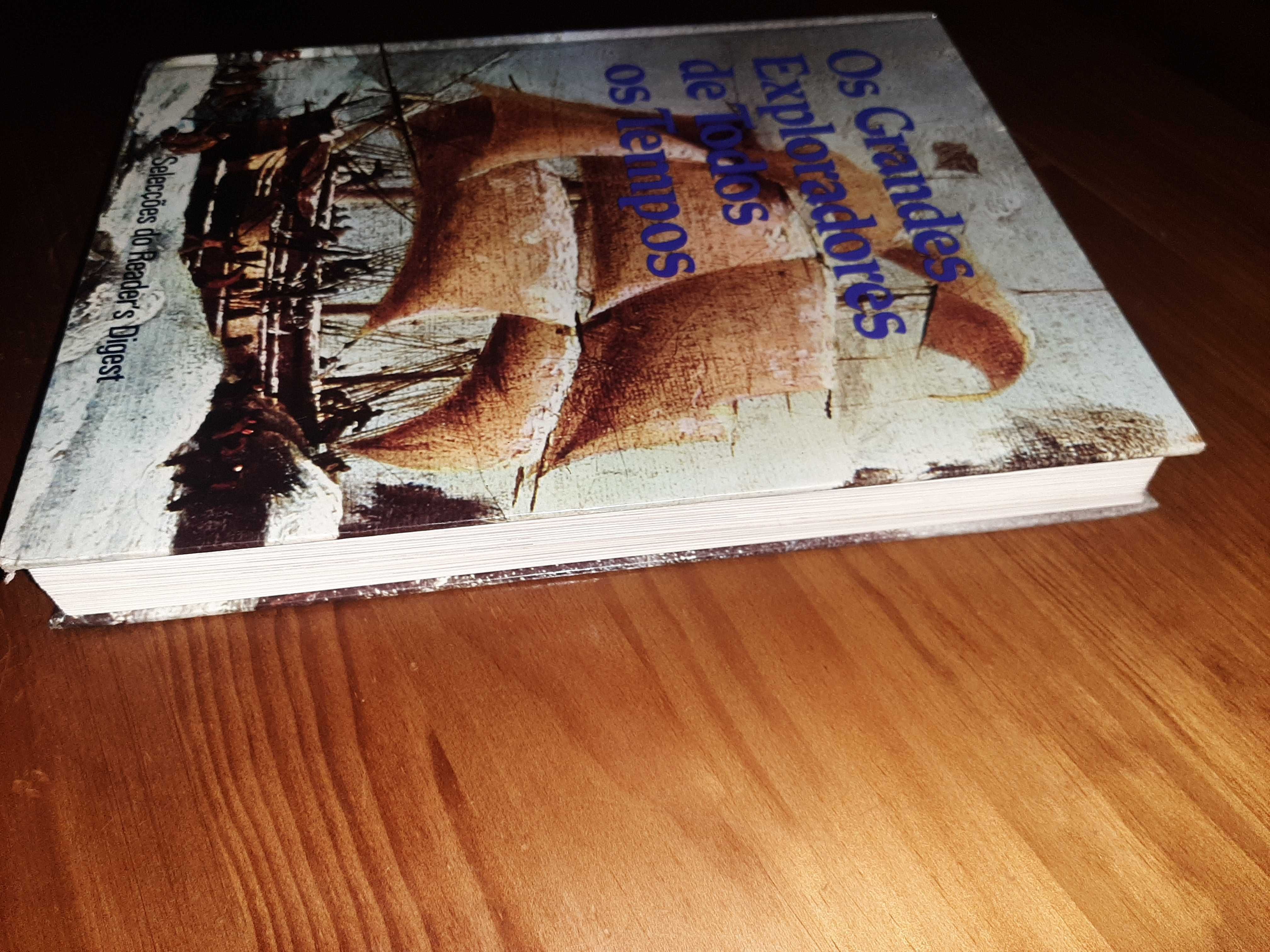 Livro "Os Grandes Exploradores de Todos os Tempos"