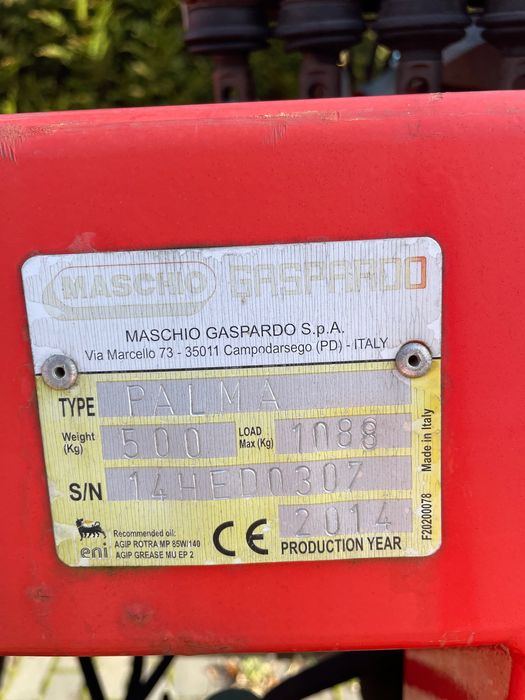 Maschio Palma 500 + odmularka