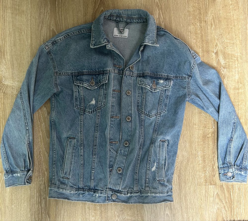 Kurtka jeansowa oversize XXS