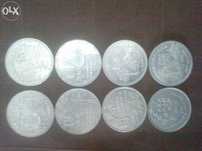 Diversas  moedas
